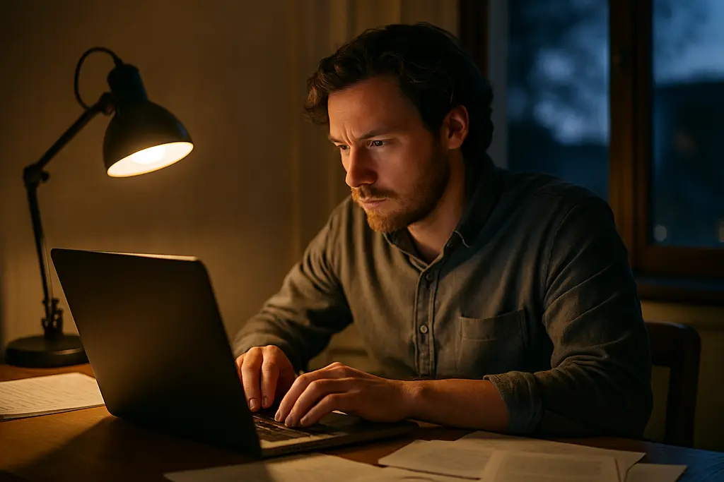 Author reviewing AI Licensing Agreements beside a proposal checklist
