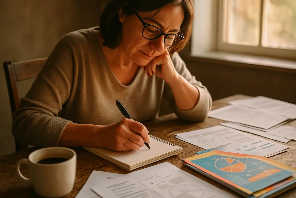Author-Owned Marketing Rights notes beside a book proposal and marked contract pages
